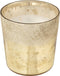 J-Line geurkaars M-Chic - glas - goud - medium - 80U