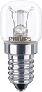 Philips 15W/E14 - Ovenlamp 300°C - Versterkte gloeidraad - Warm Wit Licht
