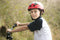 Mini Hornit Lids Fietshelm voor Kinderen met LED achterlicht - The Aviator (M)