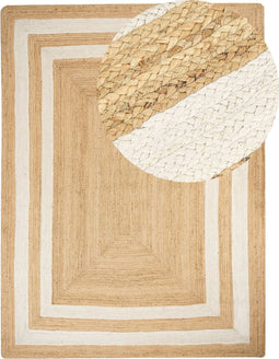 GEMEREK- Vloerkleed - Beige - 300 x 400 cm - Jute
