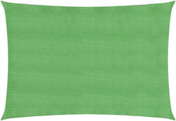 vidaXL - Zonnezeil - 160 - g/m² - 3,5x5 - m - HDPE - lichtgroen