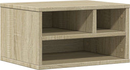 vidaXL - Printerkastje - 40x32x22,5 - cm - bewerkt - hout - sonoma - eikenkleurig