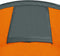 vidaXL Tent 4-persoons grijs en oranje