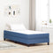 vidaXL - Blauwe - Pocketveringmatras - - - Medium - - - 90x190x20 - cm - - - Stof