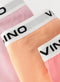 Vingino GIRLS BOXER - Meisjes Onderbroek - 3-Pack - Multicolor Pink (3-pack)