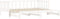 vidaXL - Slaapbank - met - onderschuifbed - 90x190 - cm - massief - grenenhout - wit