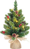 Black Box Kunstkerstboom Creston - 35x35x45 cm - Pvc - Groen