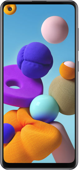 Samsung Galaxy A21s - Smartphone - 4GB RAM - 128GB opslag - Zwart