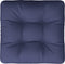 vidaXL - Palletkussen - 60x61,5x10 - cm - stof - marineblauw