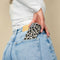iMoshion Hoesje Geschikt voor Samsung Galaxy S22 Hoesje Siliconen - iMoshion Design hoesje - Goud / Golden Leopard