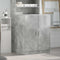 vidaXL - Wasmachinekast - 70,5x71,5x91,5 - cm - betongrijs