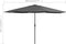 vidaXL - Parasol - met - metalen - paal - 390 - cm - antracietkleurig