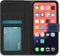 iMoshion Hoesje Geschikt voor iPhone 13 Hoesje Met Pasjeshouder - iMoshion Luxe Bookcase - Donkerblauw