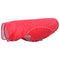 Hondenregenjas met reflecterende strips polyester rood 3XL