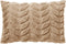 Dutch Decor AYA - Kussenhoes 40x60 cm - 3D bladmotief – heerlijk zacht - Irish Cream - bruin - met rits - zonder binnenkussen