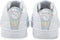 PUMA Vikky v2 Sig-Iri - Dames Sneakers - Imitatieleer - Puma White-Puma Silver - Maat 39