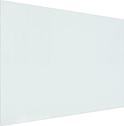 vidaXL - Glasplaat - openhaard - rechthoekig - 80x60 - cm
