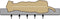 Beeztees Zia - Orthopedische Hondenmand - Memory Foam - Beige - 80x60x22cm