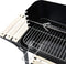 ProGarden Houtskoolbarbecue 86,5 cm zwart