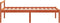 vidaXL - Seniorenbed - massief - grenenhout - wasbruin - 90x190 - cm