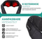 Niceey Shiatsu Massagekussen - Massage apparaat - 8 Roterende Massagekoppen - Verwarmd - Zwart