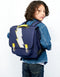Caramel & Cie - Boekentas/Schooltas lagere school - Eclair marine - Large