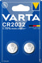 Varta CR2032 - Knoopcel Batterij - 3V 230mAh (2 stuks)
