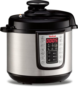 Tefal All-in-One CY505E - Slowcooker Multicooker Snelkookpan 6L - 25 programma's Zilver