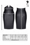 Rok Demoniq Zwart XL