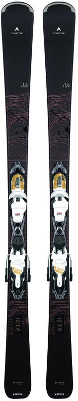 Dynastar E Lite 3 - Piste ski's dames - Inclusief Dynastar Xpress 11 GW B83 bindingen - Zwart 156 cm