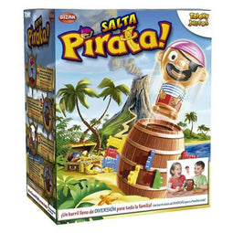 Bizak Salta Pirata - Behendigheidsspel - Voor 2 spelers - Leeftijd 5+