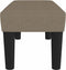 vidaXL - Bankje - 70x30x30 - cm - stof - taupe