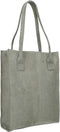DSTRCT Portland Road - Suede Leren Shopper Anaconda Print - Grijs