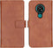 iMoshion Hoesje Geschikt voor Nokia 7.2 / 6.2 Hoesje Met Pasjeshouder - iMoshion Luxe Bookcase - Bruin