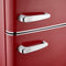 Severin RKG 8983 - Retro Koelvriescombinatie - 206 liter - Rood - Energieklasse D