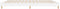 vidaXL - Bedframe - bewerkt - hout - hoogglans - wit - 200x200 - cm