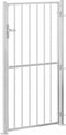vidaXL - Poort - 100x180 - cm - roestvrij - staal
