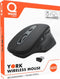 Qware York - Draadloze muis - Multi-connect 3 apparaten 3200 DPI - Zwart