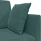 vidaXL - Vloersofa - Bed - 2-in-1 - Donkergroen - 213x144x60 - cm
