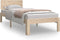 vidaXL - Bedframe - massief - hout - 75x190 - cm