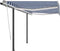 vidaXL - Luifel - automatisch - met - LED - en - windsensor - 3x2,5 - m - blauw - en - wit