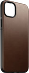 Nomad Modern Leather Case - iPhone 14 Plus - Echt leer - MagSafe - Bruin