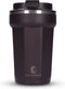Castagnola Thermosbeker - Koffiebeker To Go - Dubbelwandig - 380 ML - Bruin - Octagon
