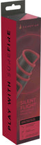 SureFire Silent Flight 680 - Gaming muismat - Nauwkeurige controle - Zwart/rood