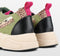 PS Poelman Carocel - Lage Sneakers - Imitatie Leren Suedè PU - Donker Groen Goud - Maat 41