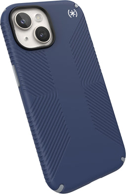 Speck Presidio2 Grip - Soft case - Armor Cloud technologie - Blauw (iPhone 15)