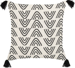 MAYS - Sierkussen - Gebroken wit - 45 x 45 cm - Katoen