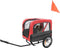 Flamingo Romero - Fietskar - Compact & veilig - Rood/Grijs