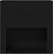 vidaXL - Wandkast - Zwart - Eiken - 80x33x80 - cm - Bewerkt - Hout