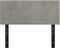 vidaXL - Hoofdbord - 100x5x78/88 - cm - fluweel - lichtgrijs